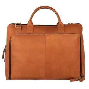 NWT Leather Soho Laptop Brief